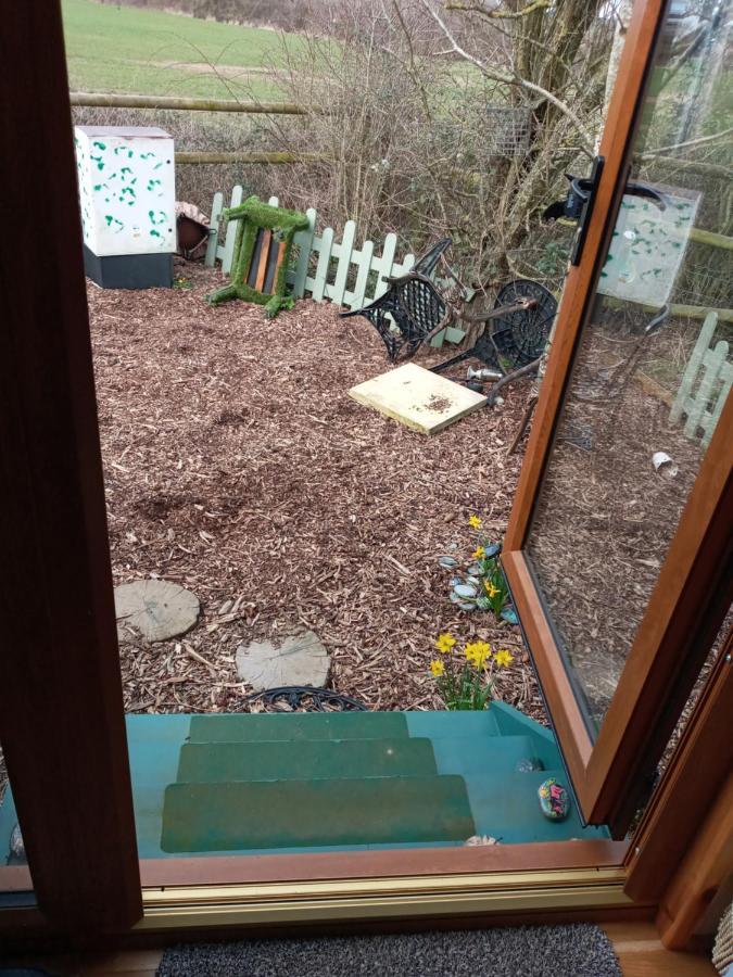 Glamping Malvern Shepherd Hut Buitenkant foto