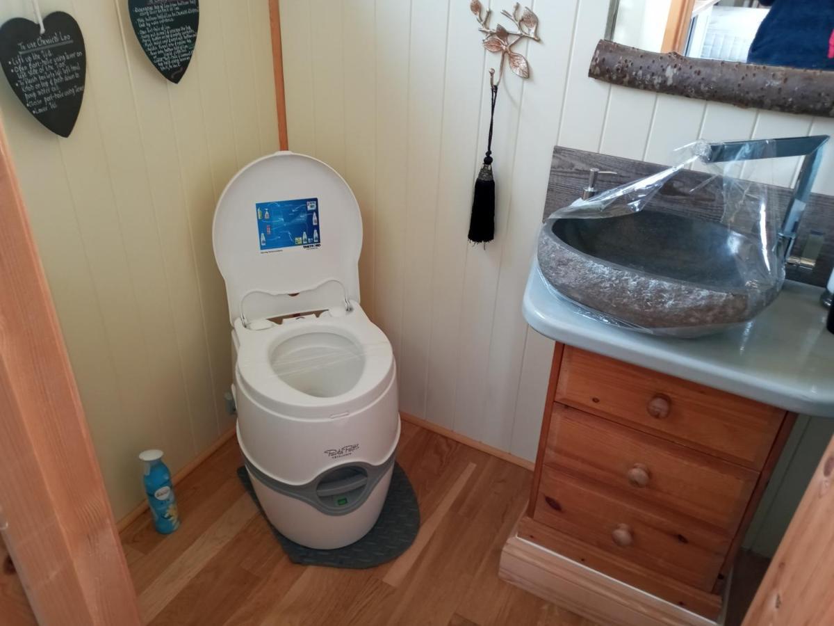 Glamping Malvern Shepherd Hut Buitenkant foto