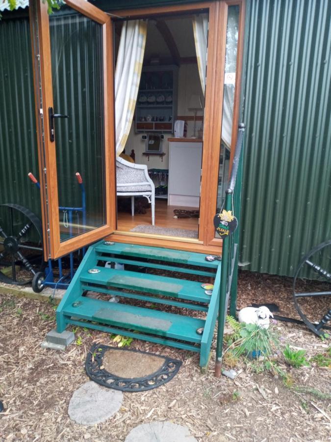 Glamping Malvern Shepherd Hut Buitenkant foto