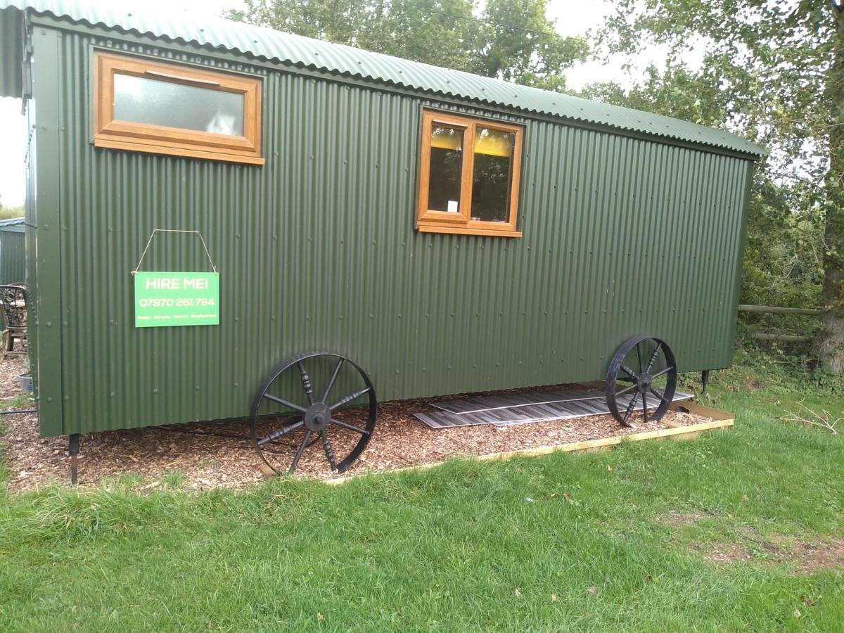 Glamping Malvern Shepherd Hut Buitenkant foto